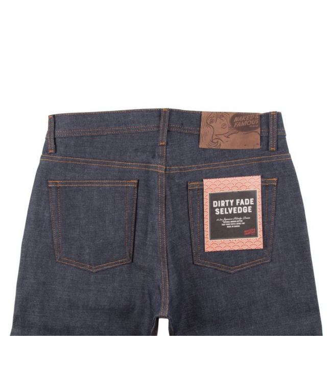 Naked & Famous Naked & Famous Super Guy Dirty Fade Selvedge Jean