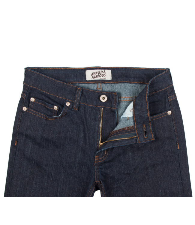 Naked & Famous Crop Skinny Power Stretch Jean