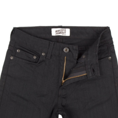 Naked & Famous High Skinny Black Power Stretch Jean