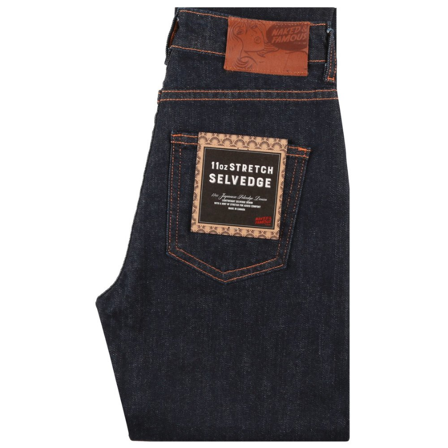 Naked & Famous High Skinny 11oz Stretch Selvedge Jean