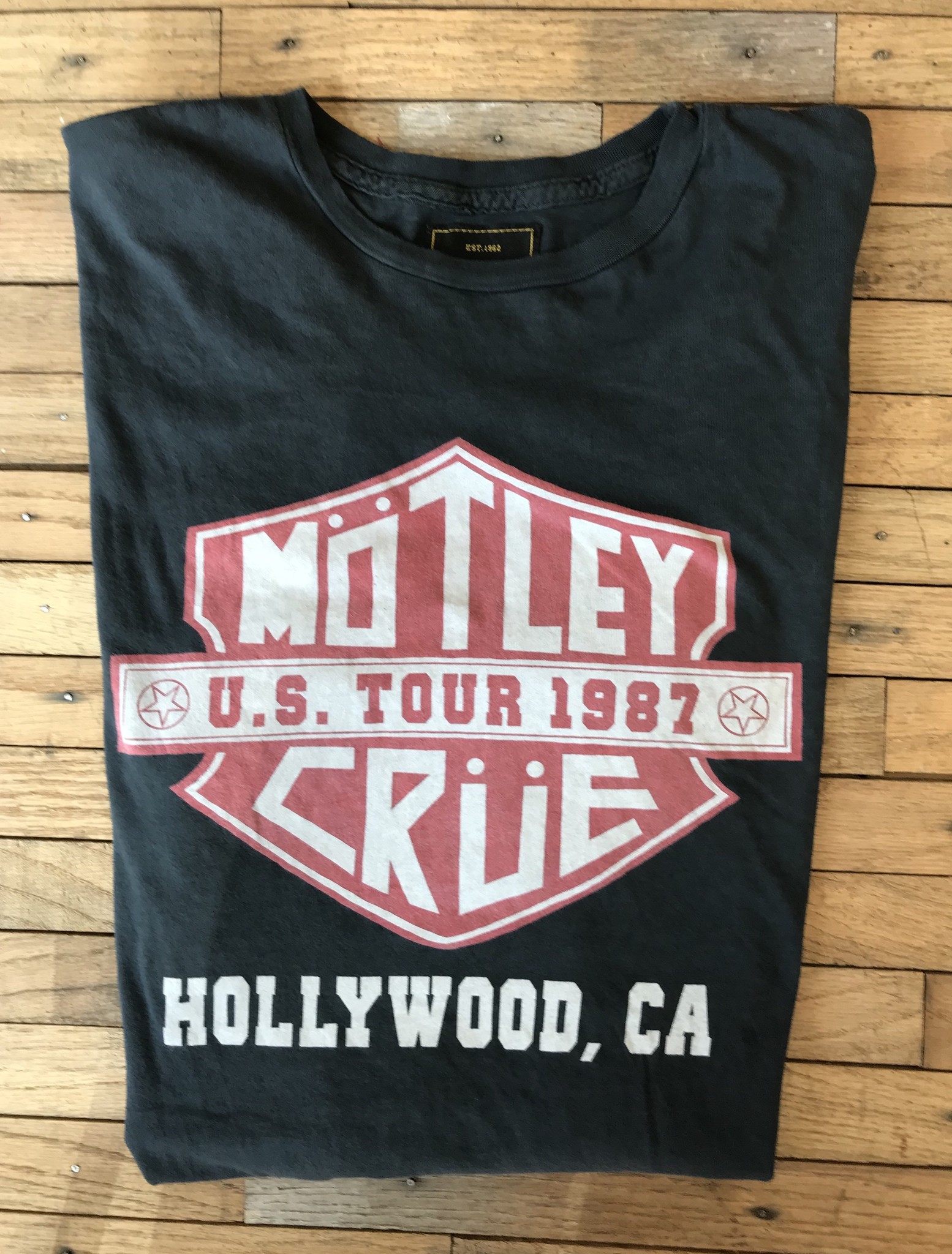 Retro Brand Retro Brand Motley Crue Hollywood '87 Tour Tee