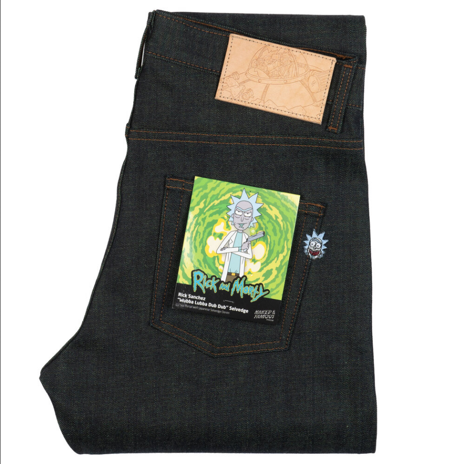 N F Weird Guy Rick Morty Oz Selvedge Franklin Road Apparel Company