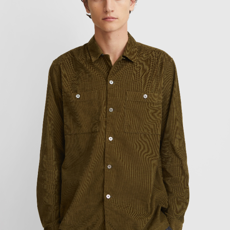 Wood Wood Wood Wood Dylan Waffle Cord Shirt