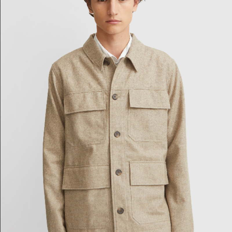 Wood Wood Wood Wood Clive Wool Overshirt