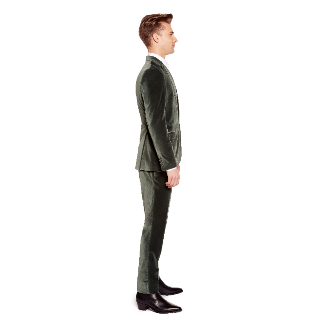 David Thomas David Thomas Cambridge Velvet Dress Pant