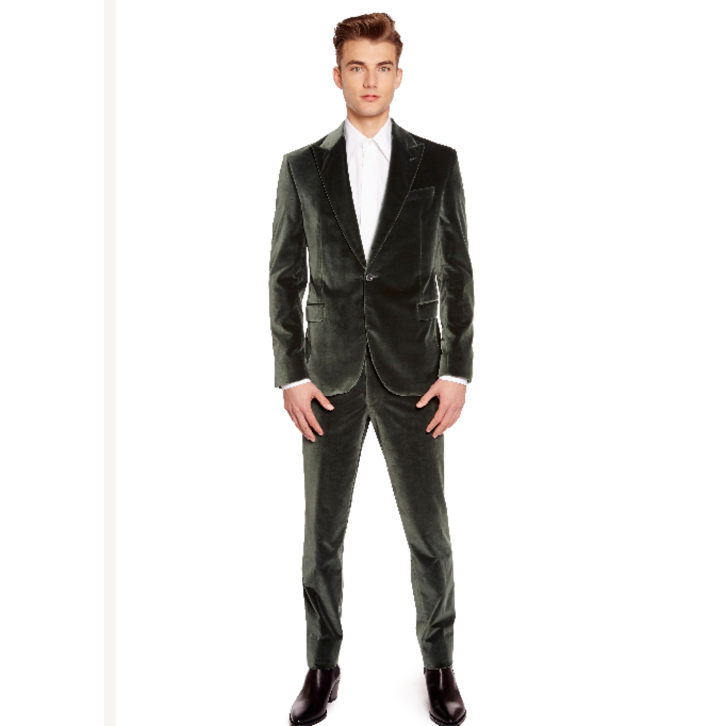 David Thomas David Thomas Cambridge Velvet Dress Pant