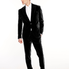 David Thomas David Thomas Cambridge Velvet Dress Pant