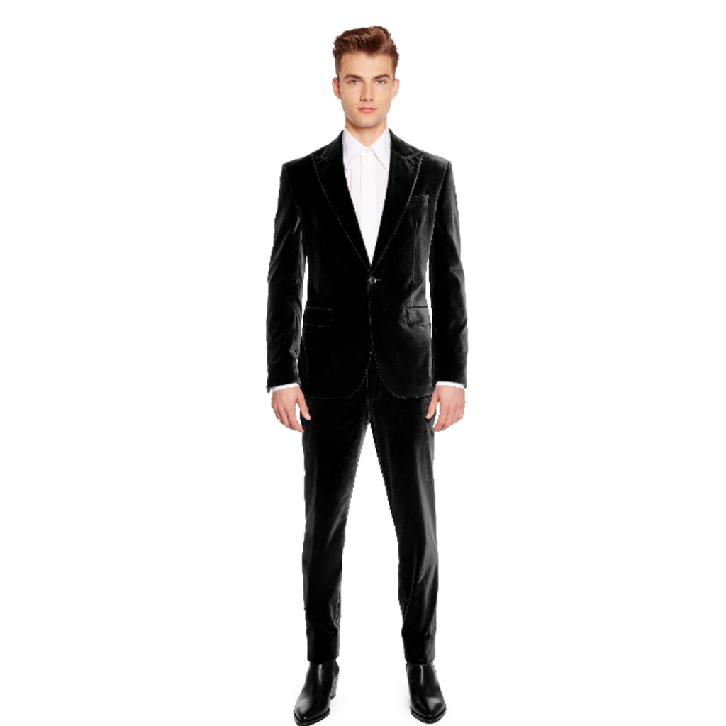 David Thomas David Thomas Cambridge Velvet Dress Pant