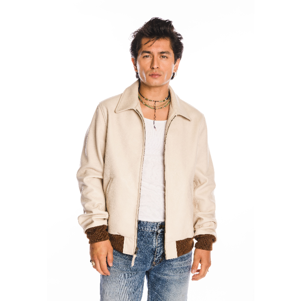 David Thomas David Thomas Bedford Leather Jacket