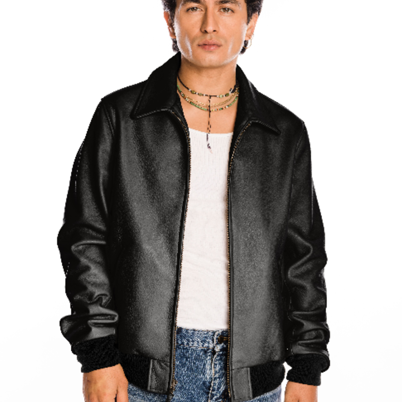 David Thomas David Thomas Bedford Leather Jacket