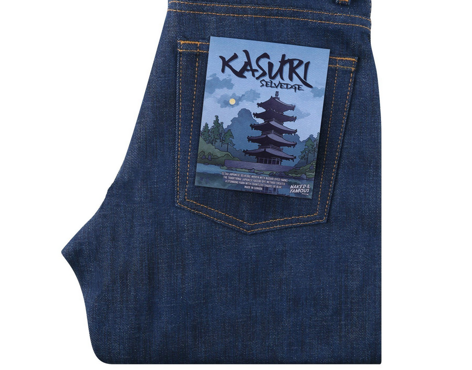 Naked & Famous Weird Guy Kasuri Selvedge