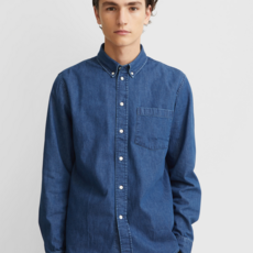 Wood Wood Wood Wood Andrew Denim Shirt