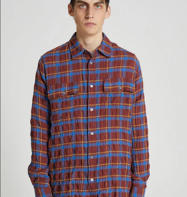 Wood Wood Wood Wood Longsleeve Avenir Wrinkle Check