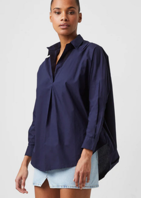 French Connection French Connection Rhodes Popover Poplin Blouse