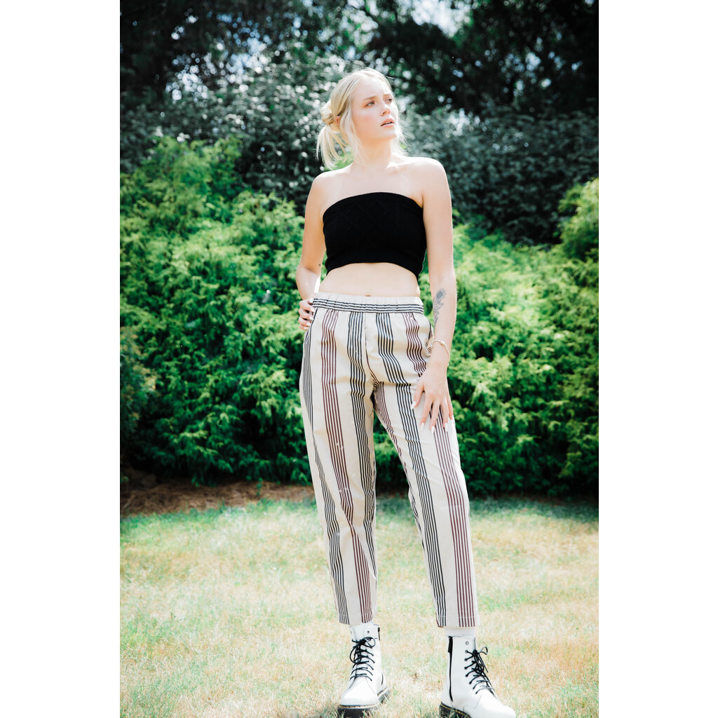 Wood Wood Louisiana Stripe Trouser