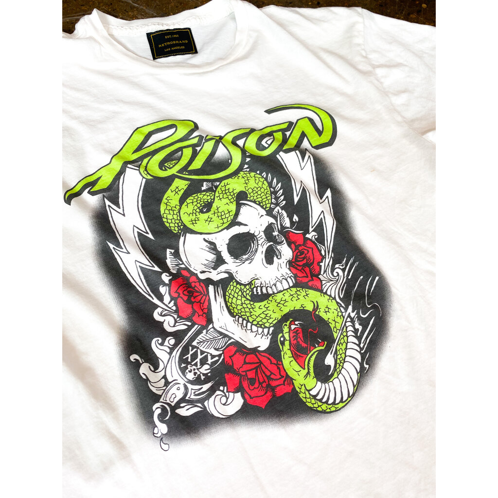 Retro Brand Retro Brand Poison Skull Tee