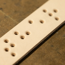 Raleigh Denim Workshop Raleigh Braille Belt