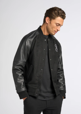Good Man Brand Good Man Leather Varsity Jacket