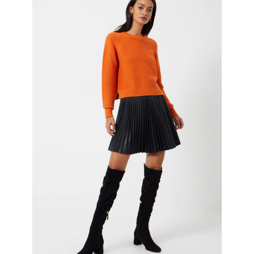 French Connection Etta Recycled Vegan Leather Skirt Franklin Road