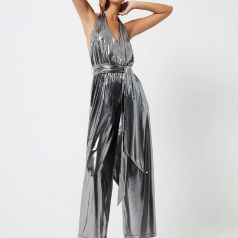 French Connection French Connection Ronja Backless Jersey Jumpsuit