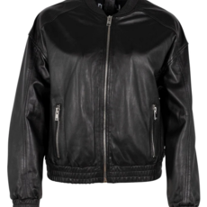 MAURITIUS Irka Varsity Leather Jacket