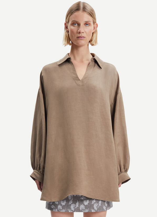 Womens Shirts & Blouses  Samsøe Samsøe Jetta Shirt 12956 Gothic Olive »  Idiaridiviva