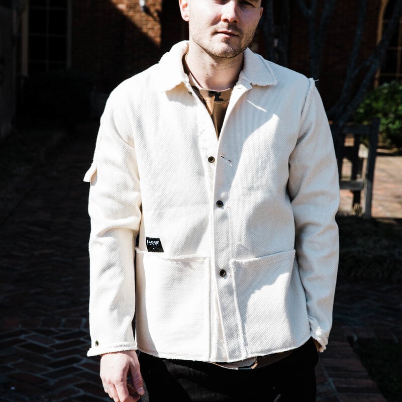 Raleigh Denim Workshop Raleigh Ivory Chore Jacket