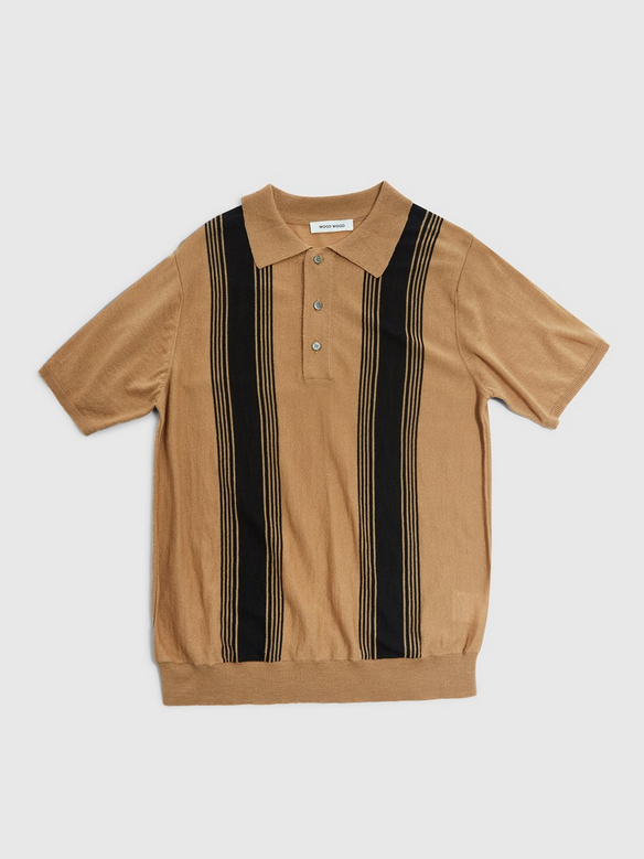 Wood Wood Arnold Stripe Polo Franklin Road Apparel Company