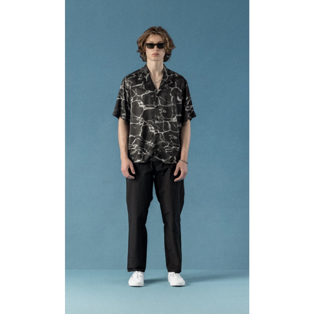 STAMPD Printed Camp Collar Buttondown