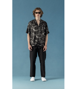 STAMPD Printed Camp Collar Buttondown