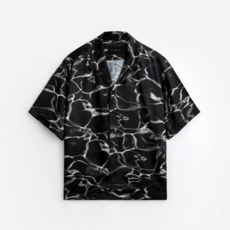 STAMPD Printed Camp Collar Buttondown