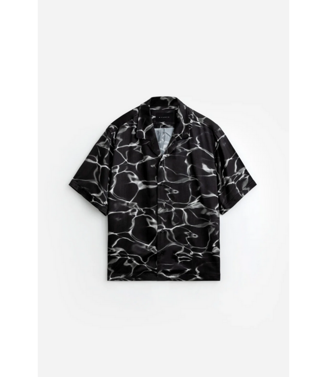 STAMPD Printed Camp Collar Buttondown