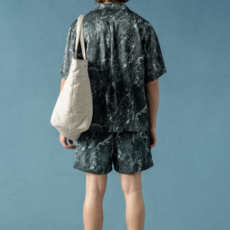 STAMPD Printed Camp Collar Buttondown