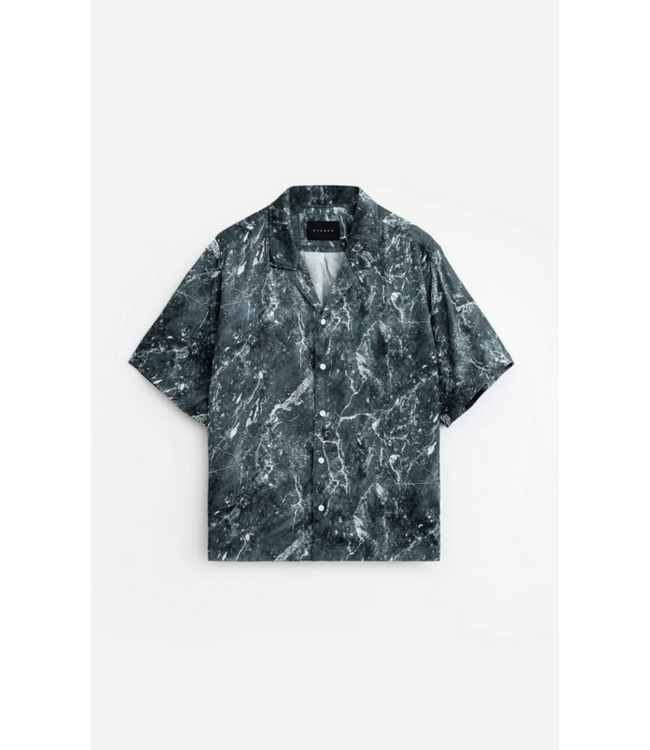 STAMPD Printed Camp Collar Buttondown