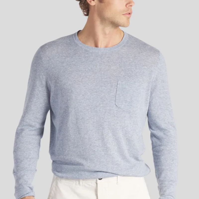 Grayers America Inc. Grayers Featherweight Linen Cotton Sweater Tee