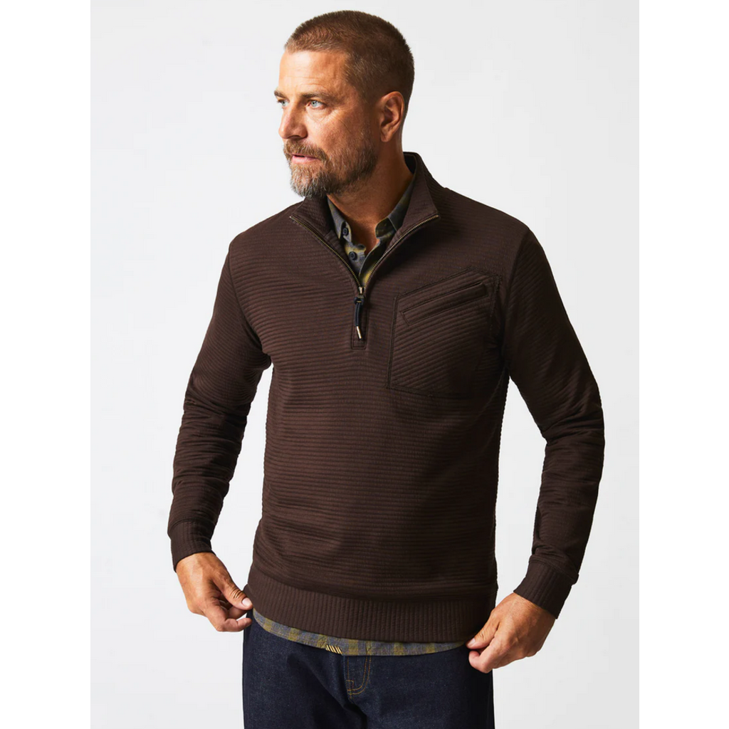 Billy Reid Billy Reid Quilted Half Zip