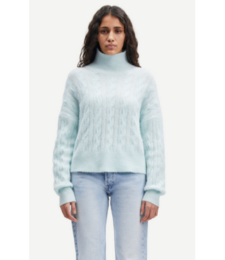 SAMSOE SAMSOE Nola Cable Turtle Sweater