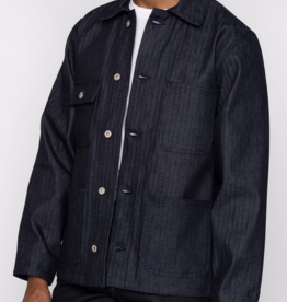 Naked & Famous Naked & Famous Herringbone Denim Chore Coat