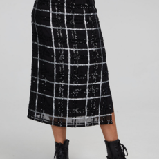 Chaser Kana Sequin Midi Skirt