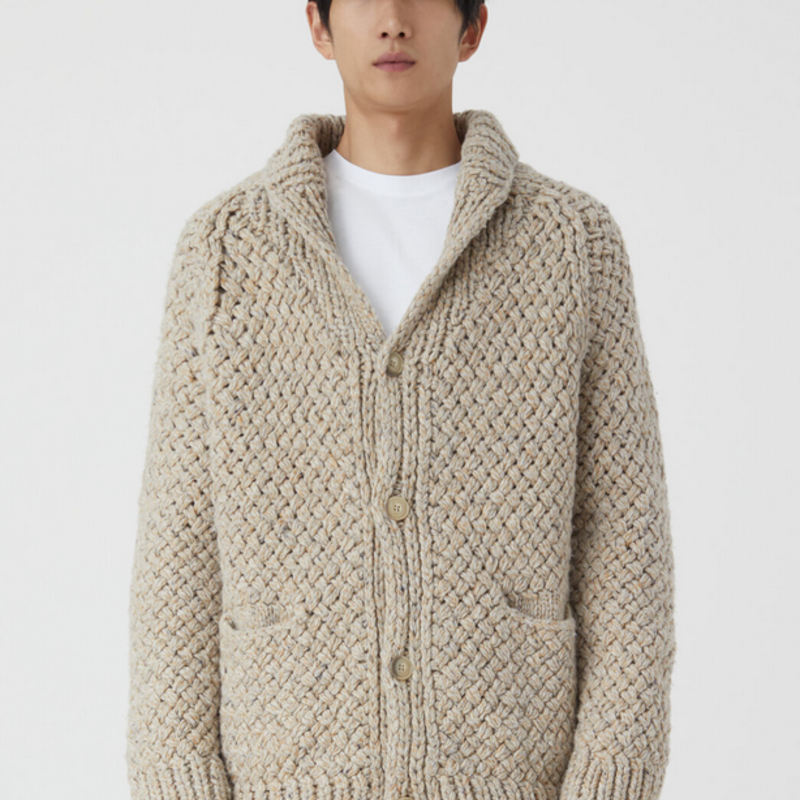 Pullovers & Cardigans  Mens Dstrezzed Cardigan Boucle Knit ⋆ Doc Kennedy