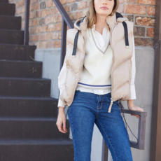 MAURITIUS Namica Hood Puffer Vest