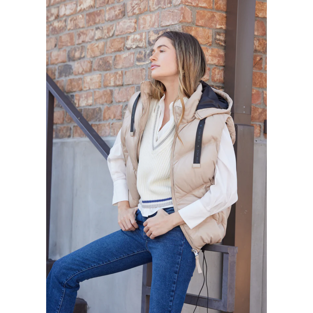 MAURITIUS Namica Hood Puffer Vest