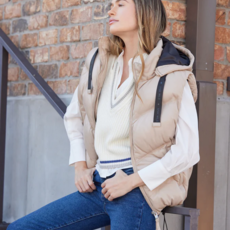 MAURITIUS Namica Hood Puffer Vest