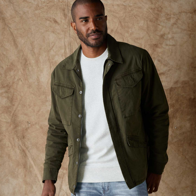 Normal Brand Normal Brand James Canvas Military Jacket