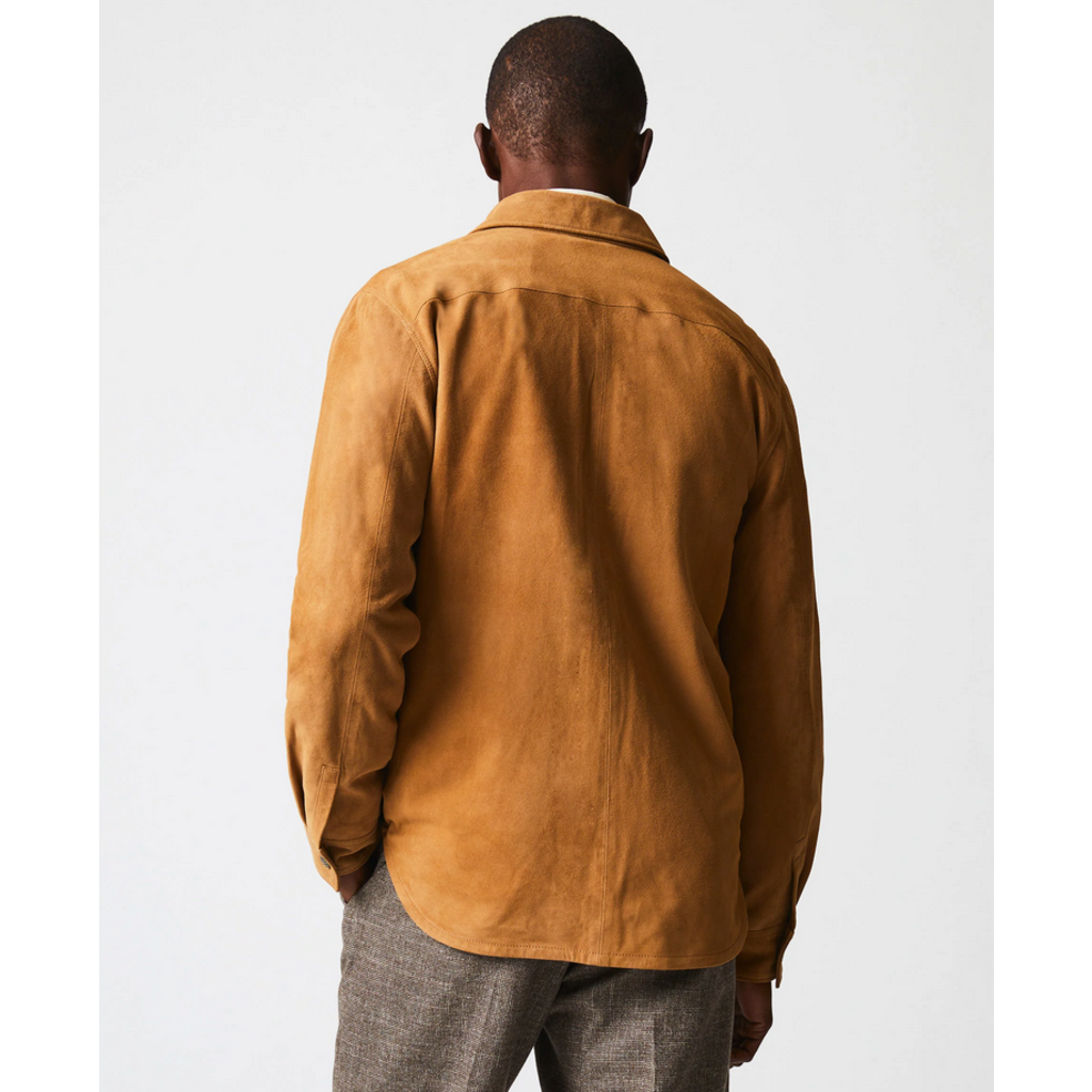 Billy Reid Savoy Suede Workshirt Franklin Road Apparel Company