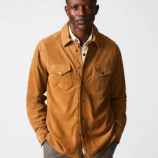 Billy Reid Savoy Suede Workshirt Franklin Road Apparel Company