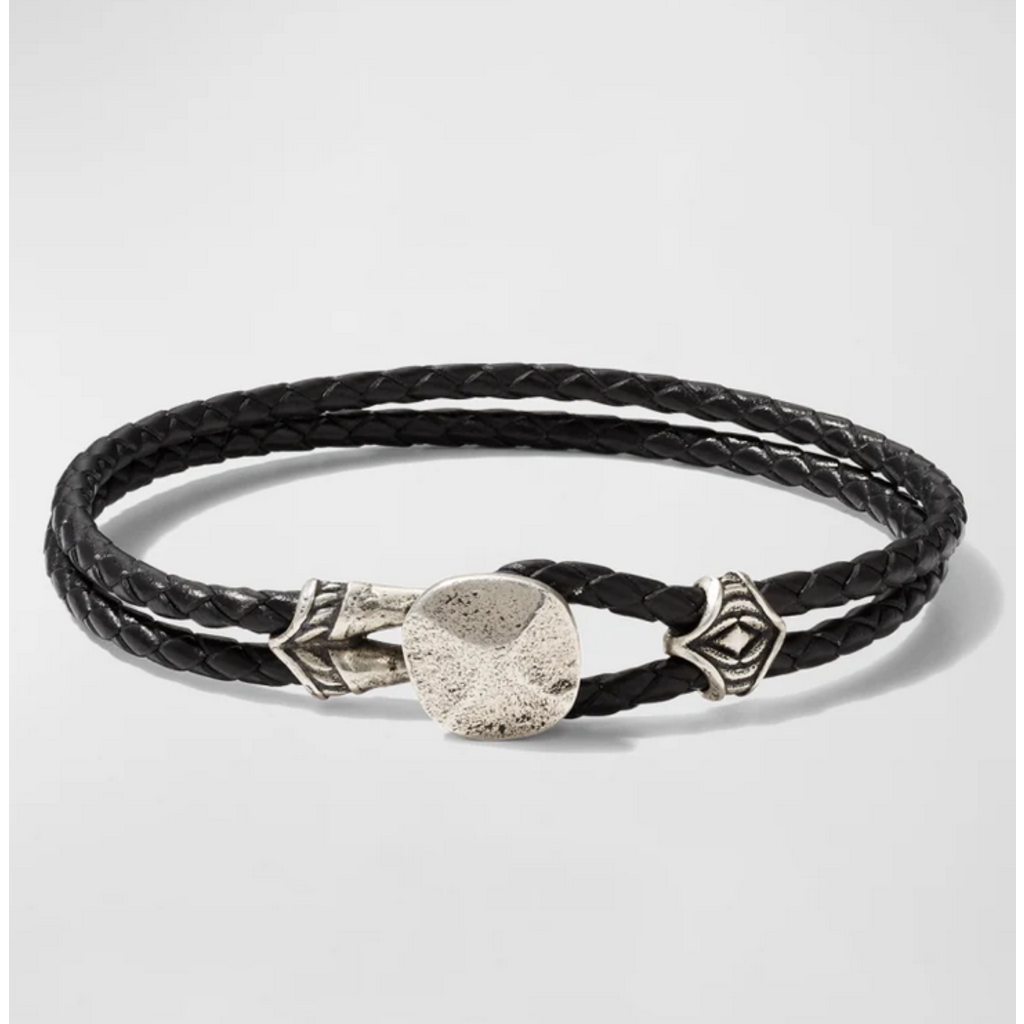 John varvatos leather bracelet best sale