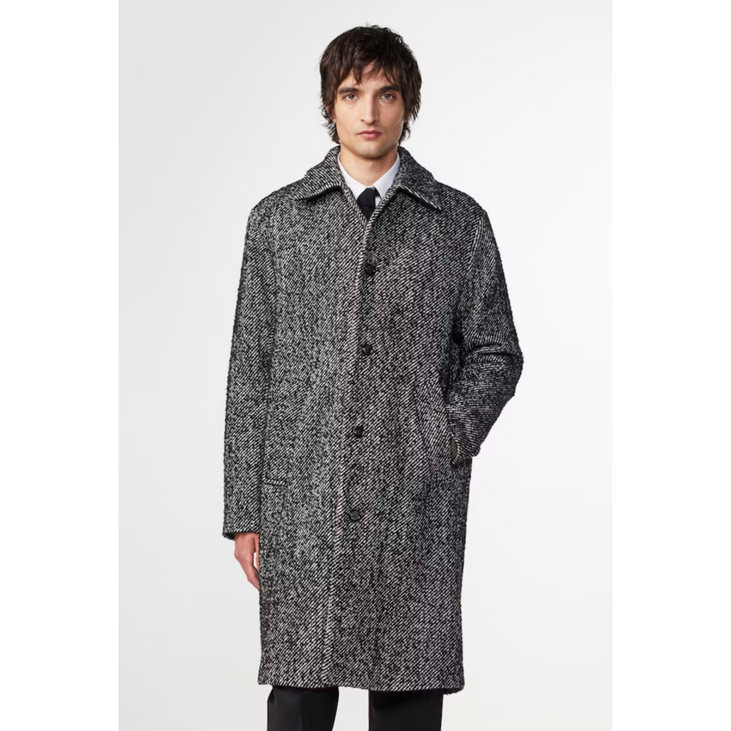 No Nationality NNO7 Franco Overcoat