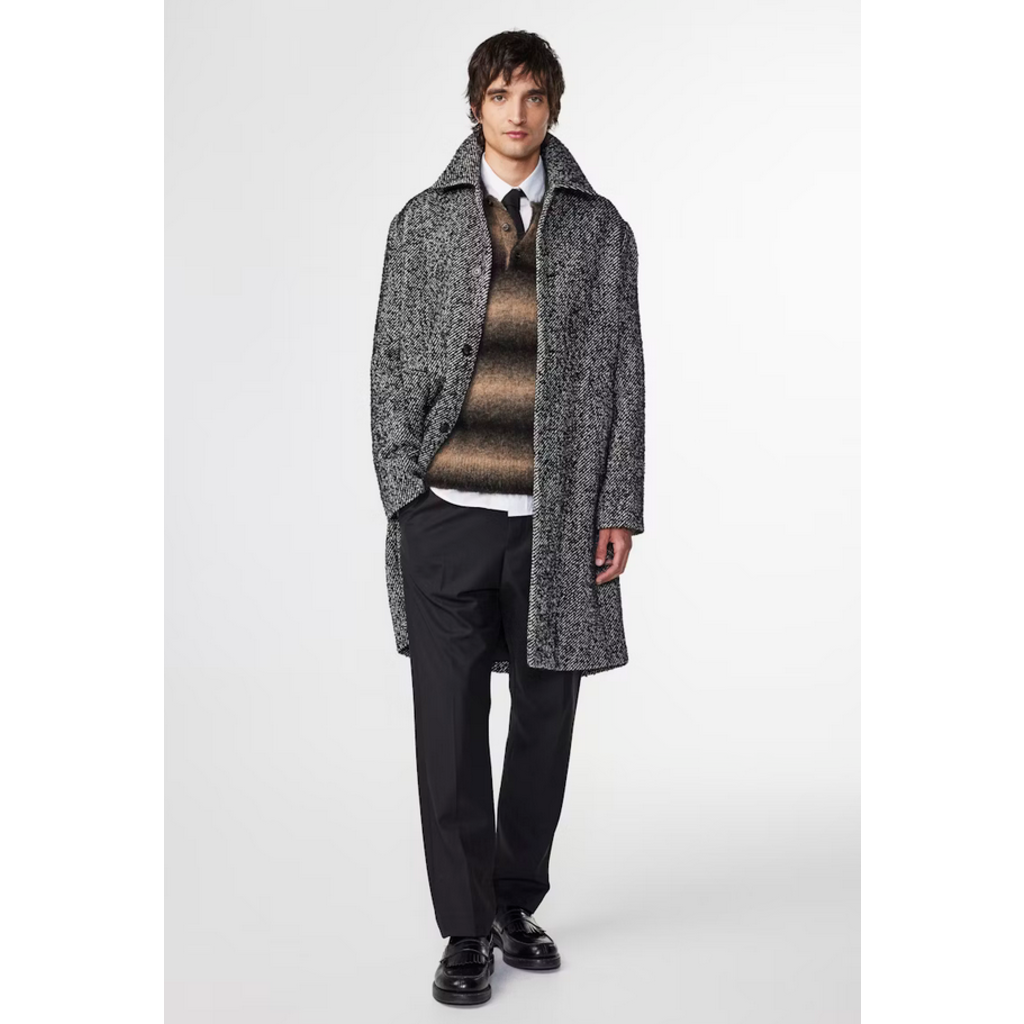 No Nationality NNO7 Franco Overcoat
