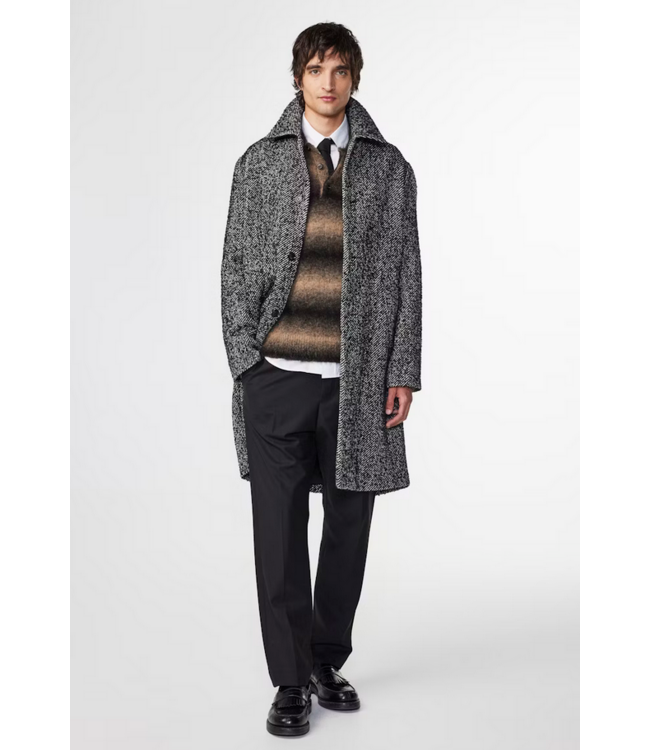No Nationality NNO7 Franco Overcoat